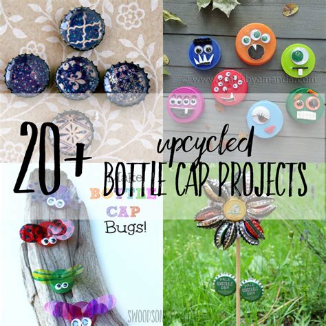 20 Bottle Cap Crafts For Kids And Adults Swoodson Says