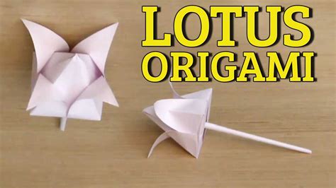 3d Origami Flowers Tutorial Easy Paper Flower Folding Origami Magic