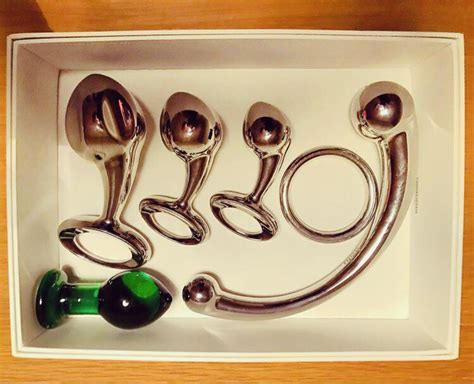 My Stainless Steel Cockring Buttplugs Pure Wand Of Njoy And Glass
