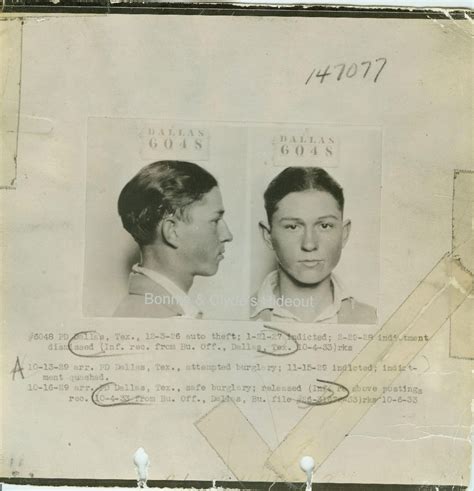 Clyde Barrow Mug Shot Hes Just A Kid Bonnie Clyde Bonnie Parker