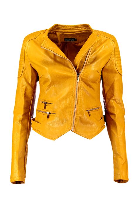 Leather jacket - yellow jacket png download - 1000*1500 - Free Transparent Leather Jacket png ...