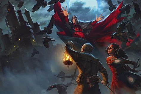 Dandd 5e Full Wraparound Cover Art For Ravenloft En World Tabletop