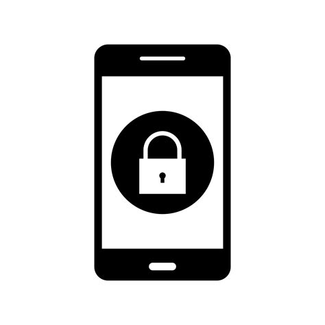 Lock Mobile Application Vector Icon 353002 Vector Art At