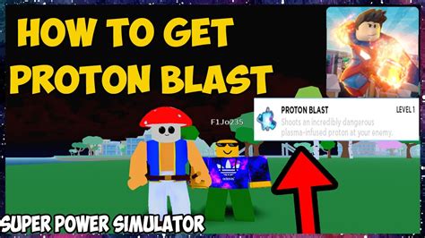 Super Power Simulator🏋️ Find All Stars Quest How To Get The Proton