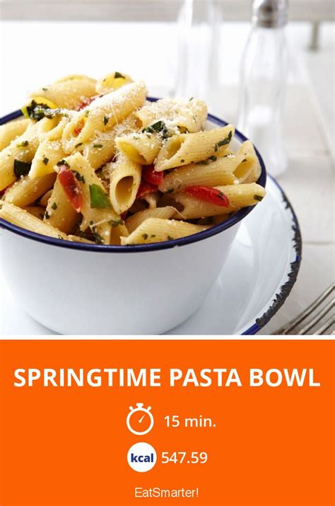 Springtime Pasta Bowl Recipe Eat Smarter Usa