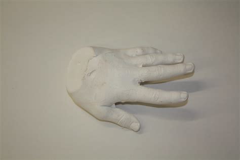 Plaster Hand I Created This Using Alginate And Plaster Le Flickr