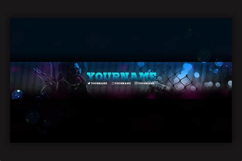 10 Gaming Youtube Banner Template Creative Youtube