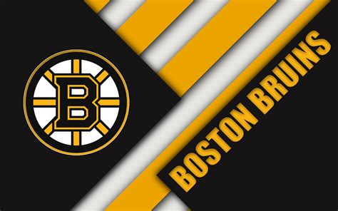 Download Emblem Logo Nhl Boston Bruins Sports 4k Ultra Hd Wallpaper