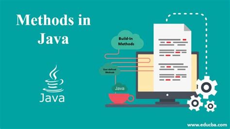 Methods In Java Components And Types Of Methods In Java