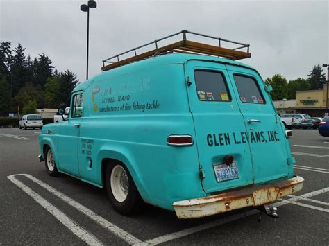 Seattles Parked Cars 1959 Ford Panel Truck Panel Truck Trucks