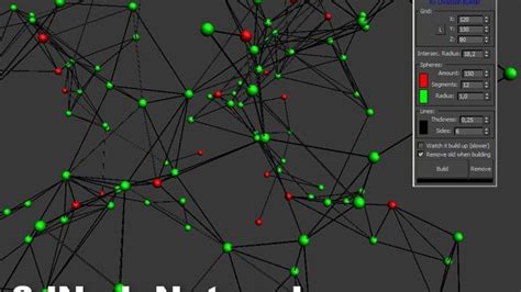3d Node Network Networking Map Screenshot Plugins