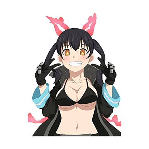 Buy Fire Force Kotatsu Tamaki Anime Cat Ears Car Stickers Waterproof