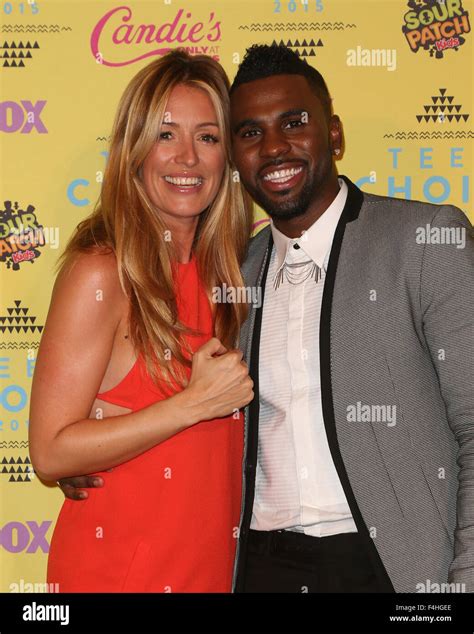 Teen Choice Awards 2015 Press Room Featuring Cat Deeley Jason