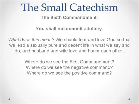 The Ten Commandments The Sixth Eighth Commandments Review