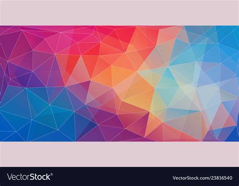Free Download Flat Triangle Color Geometric Wallpaper For Your Vector