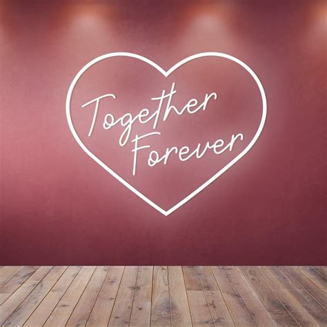 Together Forever Neon Sign Quick Neon Signs
