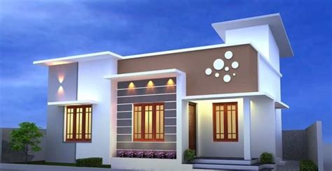 725 Sq Ft 2bhk Modern Single Floor House And Free Plan Home Pictures