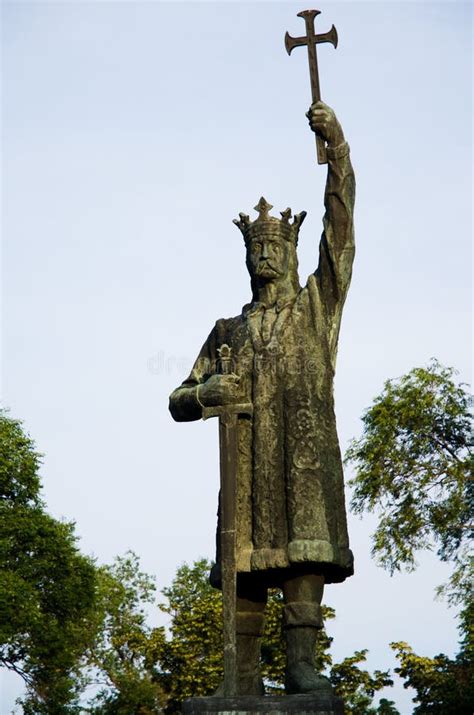 Monument Of Stefan Cel Mare In Chisinau Moldova Editorial Stock Photo