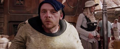 Simon Pegg Was Part Of The Star Wars The Force Awakens Brain Trust