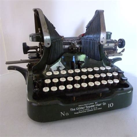 The Oliver Typewriter Company Chicago Oliver Nº10 Catawiki