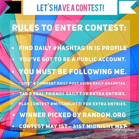Rules To Enter Contest • Youve Got To Be A Public Account • You Must Be Following Us • “like