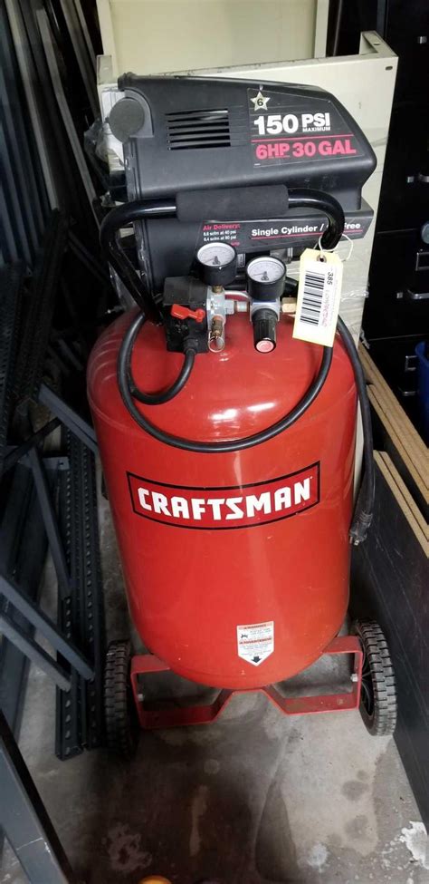 Craftsman 6hp 30 Gallon Compressor 3822038252