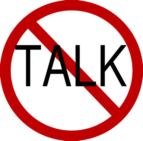 Collection Of Dont Talk Png Pluspng