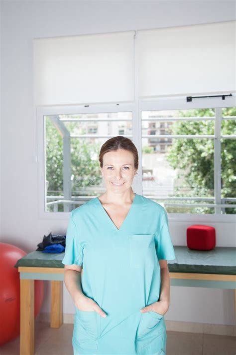 Portrait Of Woman Therapist Stock Photo Image Of Smile Healthcare