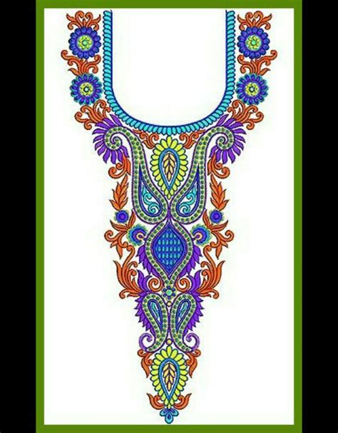 Latest Neck Designs Embroidery Work Trends In 2023 Mockup And Graphic