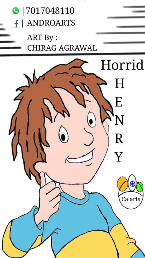 Horrid Henry By Chirag By Androarts On Deviantart