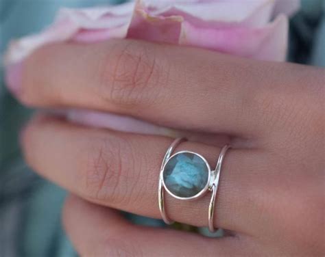 Turquoise Ringgold Ringstatement Ring Gemstone Ring Copper Etsy De