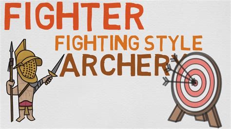 Fighting Style 1 Archery Dnd 5e Youtube