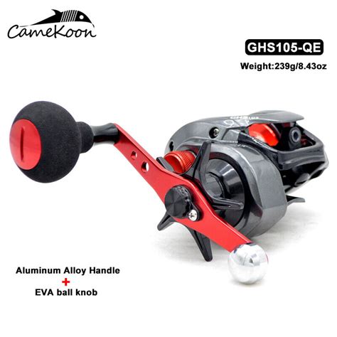 Camekoon Baitcasting Fishing Reel Gear Ratio Rh Or Lh Saltwater