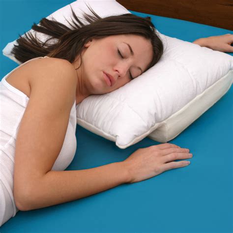 Better Sleep Pillow Memory Foam 5 5 Inch Thick Foam Patented Arm Tunnel Design Improves Hand