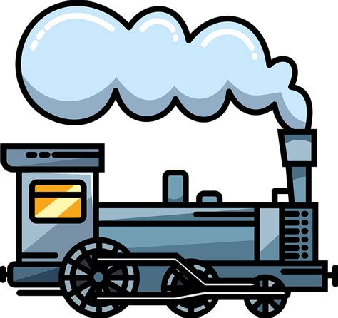 Train Steam Locomotive Steam Engine Emoji Png Clipart Coal Diesel