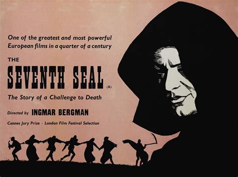 Prints of this poster and others are available in my etsy store link. MOVIE POSTERS: DET SJUNDE INSEGLET (THE 7TH SEAL) (1957)