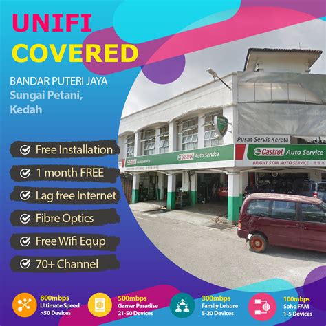 Send us detail using form below, we will check for you now. Unifi Sungai Petani Coverage - fibre broadband internet ...