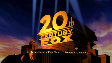 20th Century Fox Logo With The Walt Disney Company Byline Youtube