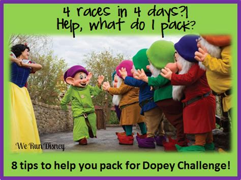 We Run Disney Packing For Dopey Challenge Disney World Marathon Disney Marathon Run Disney