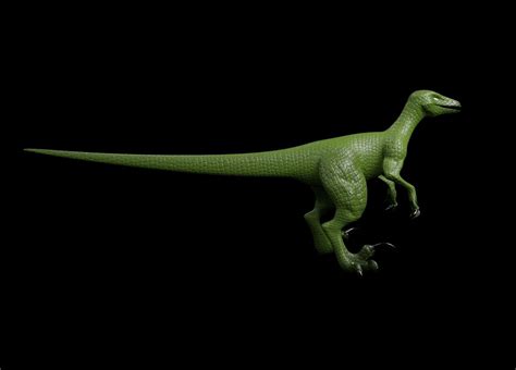3d Model Lowpoly Velociraptor Vr Ar Low Poly Rigged Cgtrader