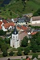 Plötzkau von oben - Kirchengebäude im Dorf Plötzkau im Bundesland ...