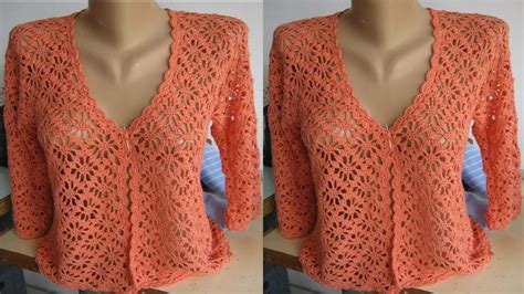 Grandiosas Blusas Tejidas En Crochet De Mujer Moderna Youtube