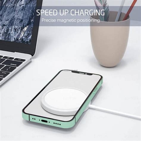 15w Fast Charging Magsafe Wireless Charger Magnetic Wireless Charger For Iphone 12 Mini 12 Pro