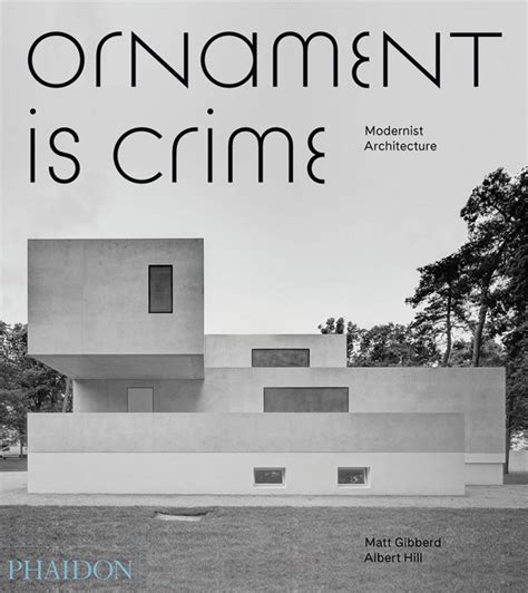 Ornament Is Crime Architecture Phaidon Store