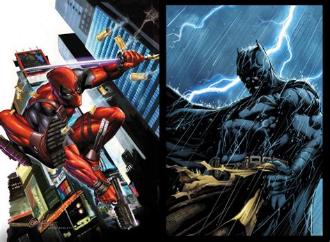 Battle Of The Week Batman Vs Deadpool Battles Comic Vine