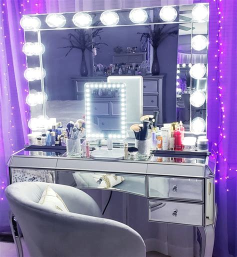 Hollywood Makeup Vanity Mirror With Lights Impressions Vanity Etsy Beauty Room Vanity