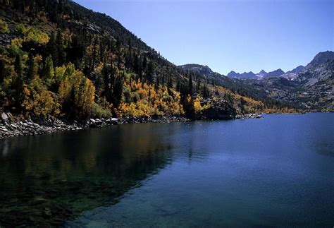 Lake Sabrina Fall Color Photograph By Don Kreuter Fine Art America