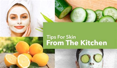 Top 10 Beauty Tips For Skin From The Kitchen