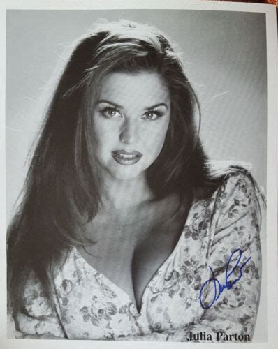 Julia Parton Signed Headshot W Pic Proof Dolly S Cousin And B Movie