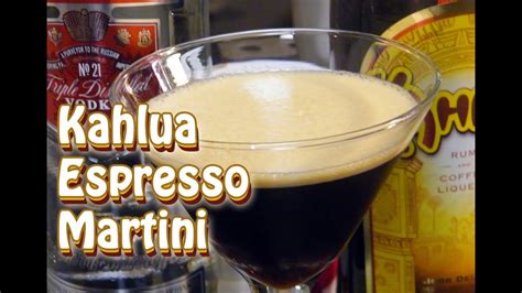 Kahlúa Espresso Martini Recipe Youtube